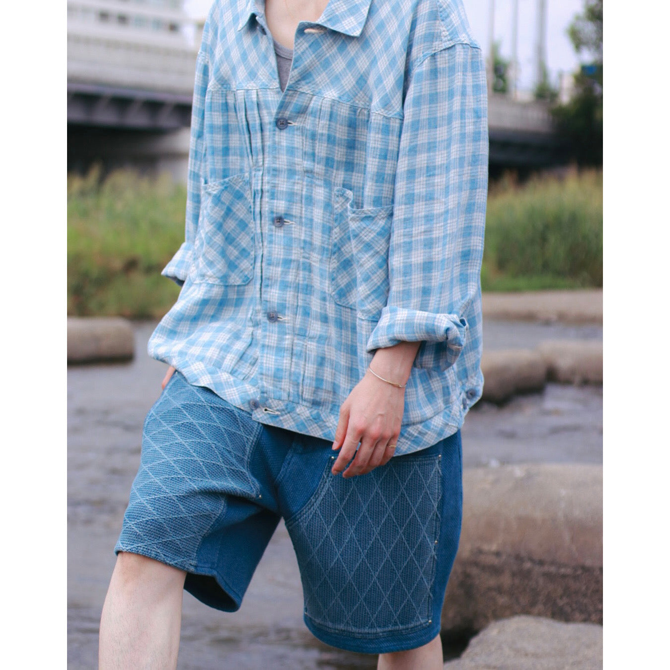 LINEN PALAKA SHORT JACKET – PORTER CLASSIC KYOTO