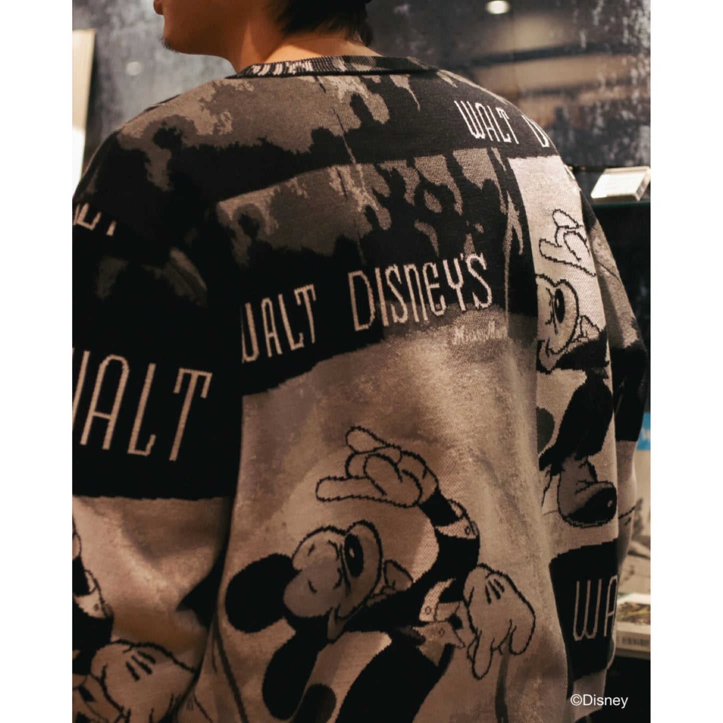 DISNEY VP / PC KNIT COLLECTION CREWNECK / MICKEY MOUSE