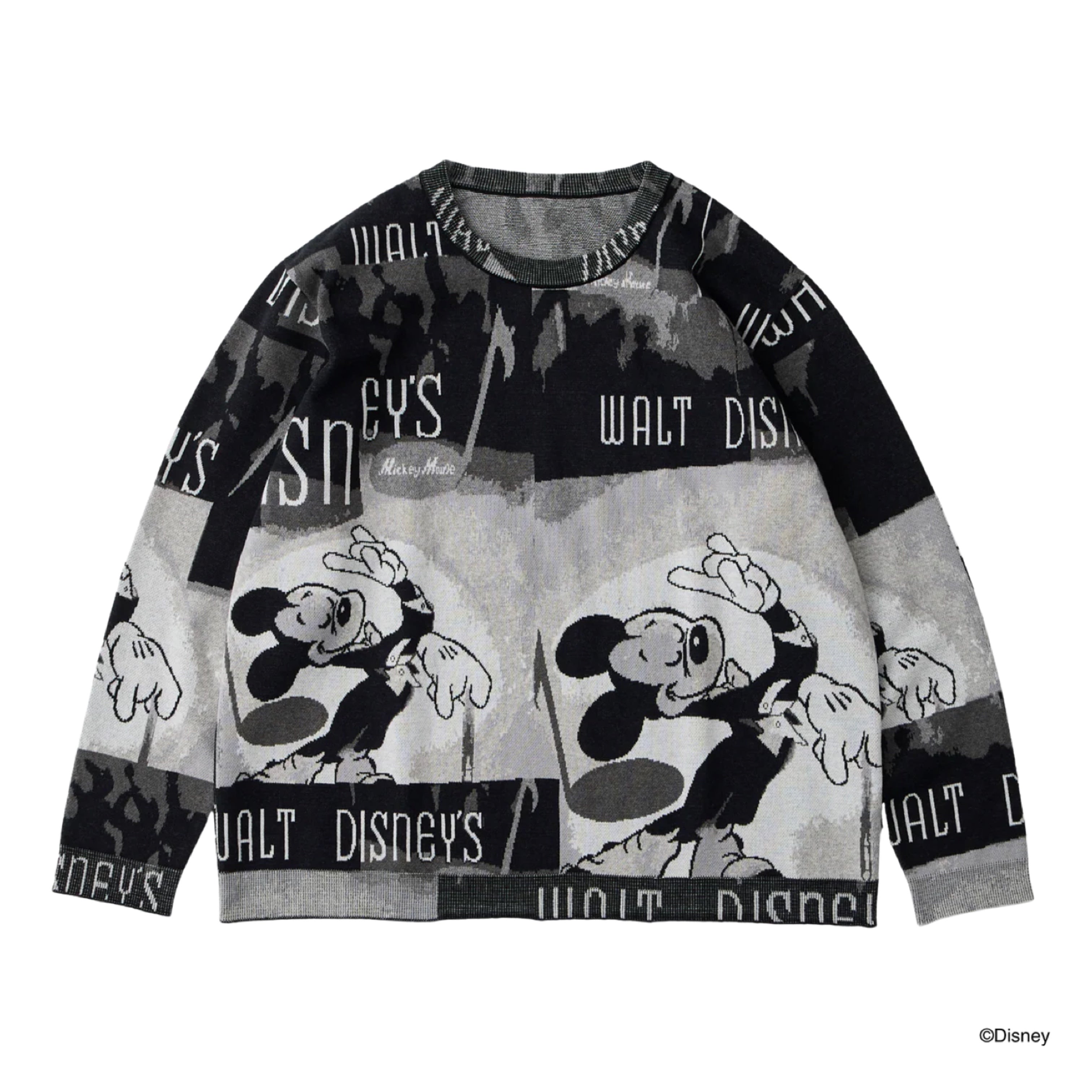 DISNEY VP / PC KNIT COLLECTION CREWNECK / MICKEY MOUSE – PORTER