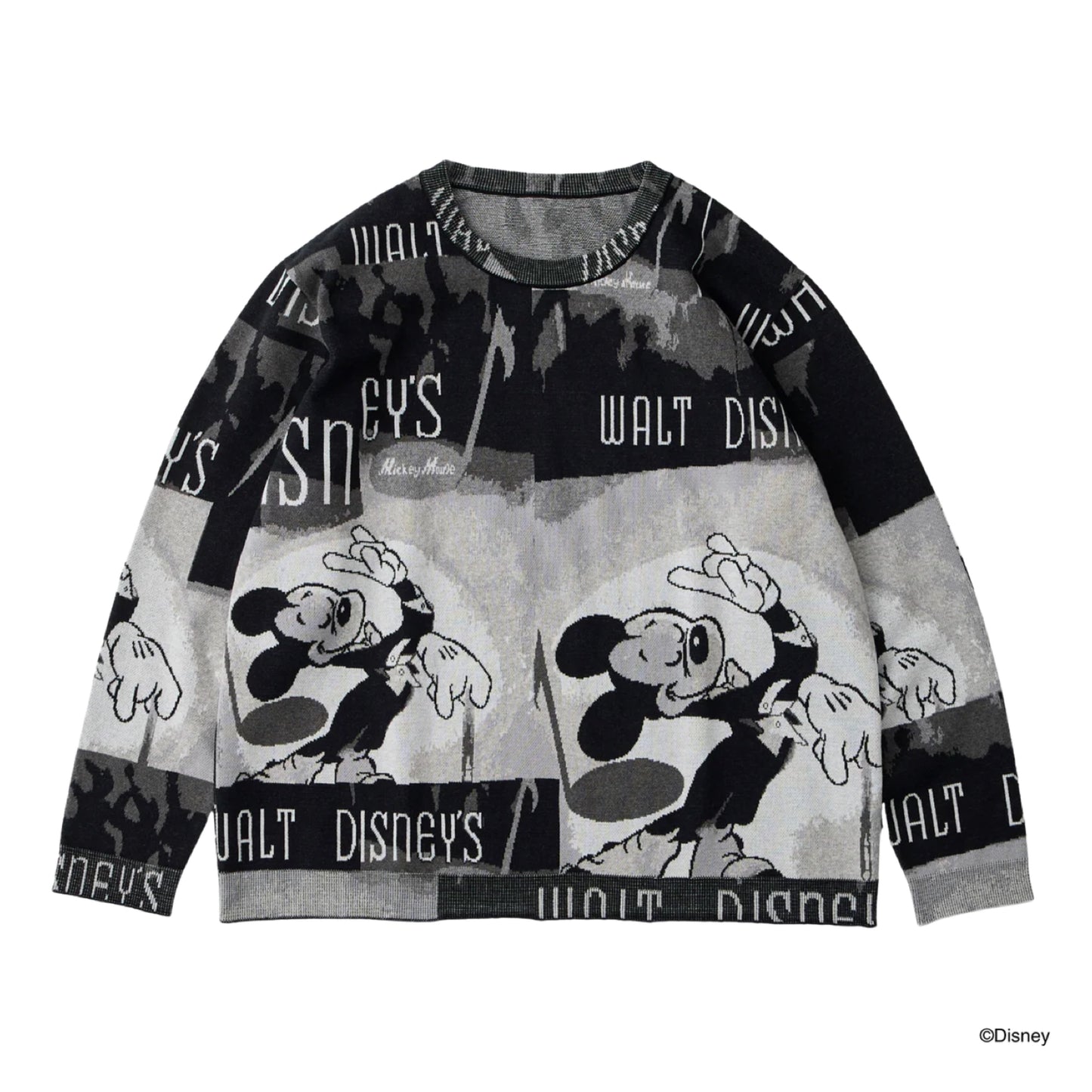 DISNEY VP / PC KNIT COLLECTION CREWNECK / MICKEY MOUSE