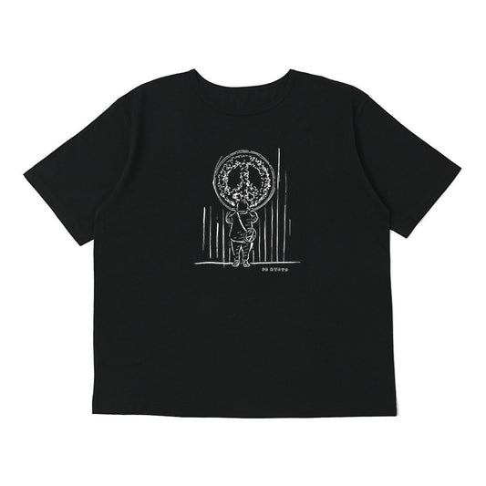 "KYOTO EXCLUSIVE" SUMMER T-SHIRT BLACK -MOHIKAN-