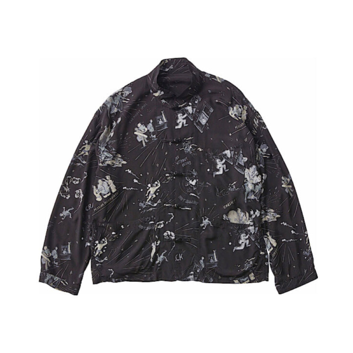 ♥落ちこぼれスパイALOHA CHINESE SHIRT (THE MISFIT SPIES)