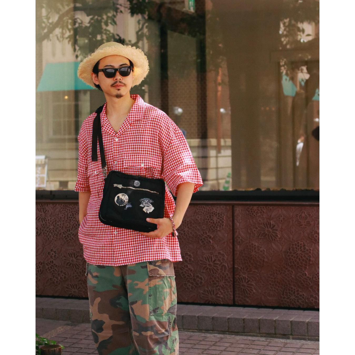 KEROUAC LINEN GINGHAM CHECK SHIRT – PORTER CLASSIC KYOTO