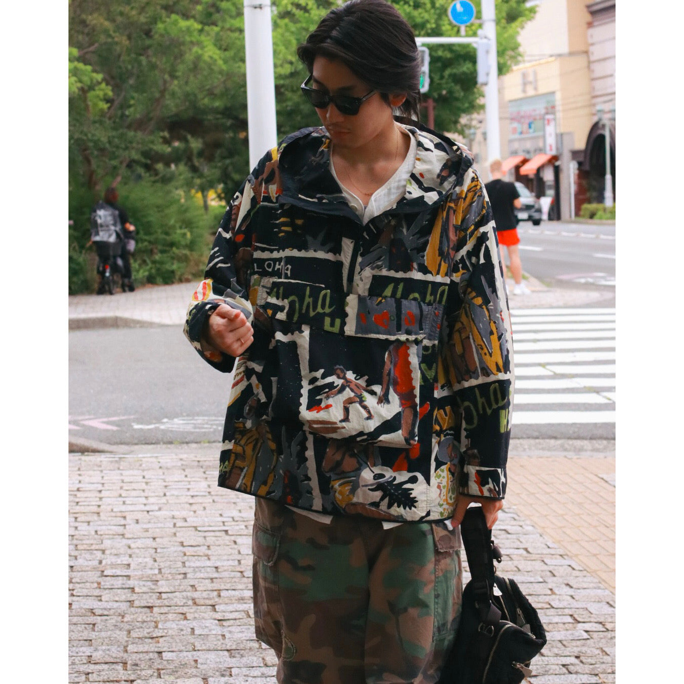 HAWAIIAN OUTDOOR ANORAK PARKA W/MINI POUCH – PORTER CLASSIC KYOTO