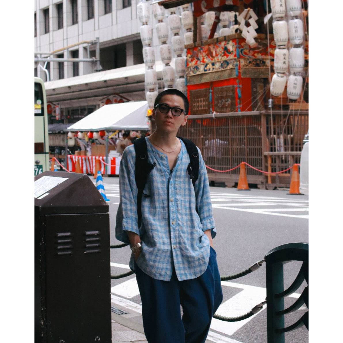 "PC EXCLUSIVE" LINEN PALAKA BASEBALL SHIRT