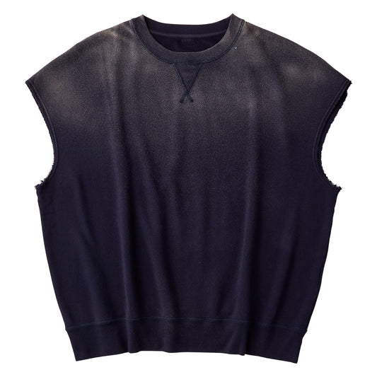 H/W OHARIKO GRAFFITI PEACE COTTON KATSU VEST