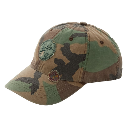 ALOHA CAMOUFLAGE BASEBALL CAP
