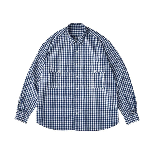 ROLL UP GINGHAM CHECK SHIRT