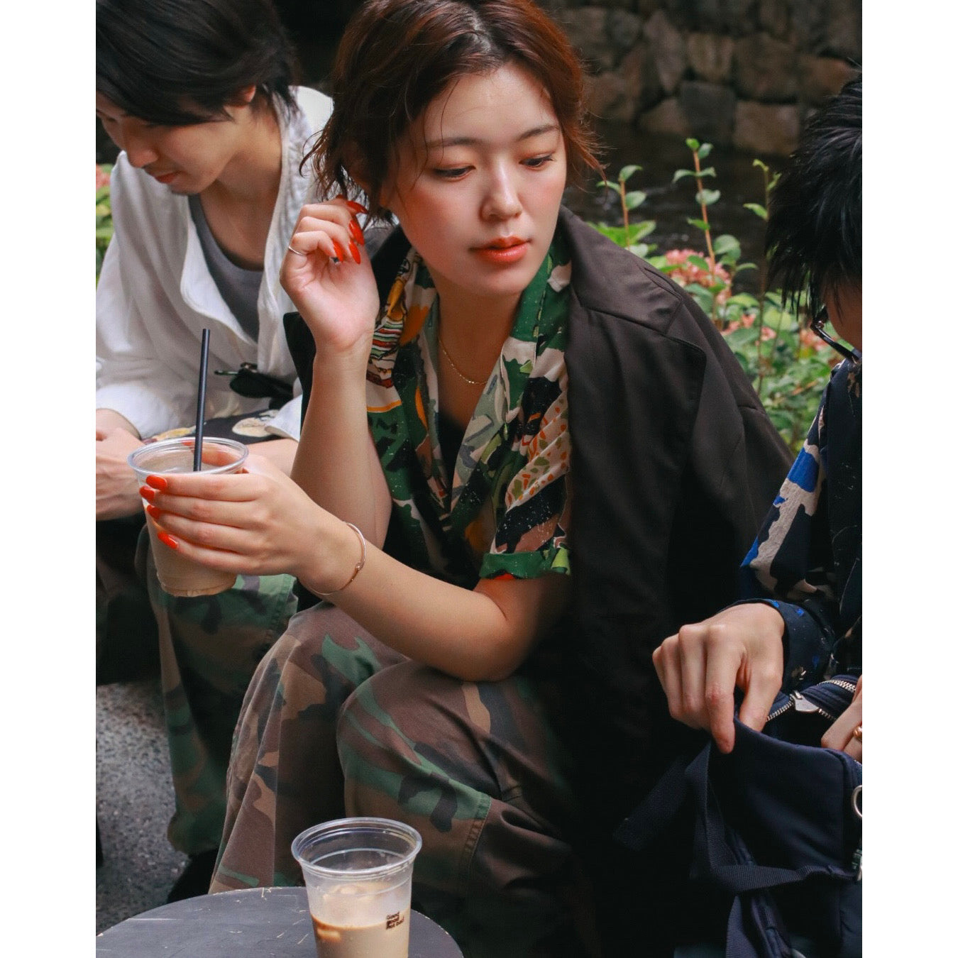 "PC EXCLUSIVE" ALOHA CAMOUFLAGE CARGO PANTS CUSTOM