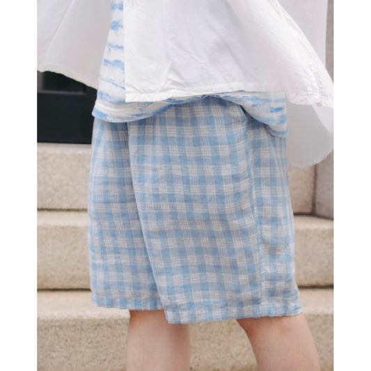 LINEN PALAKA SHORTS