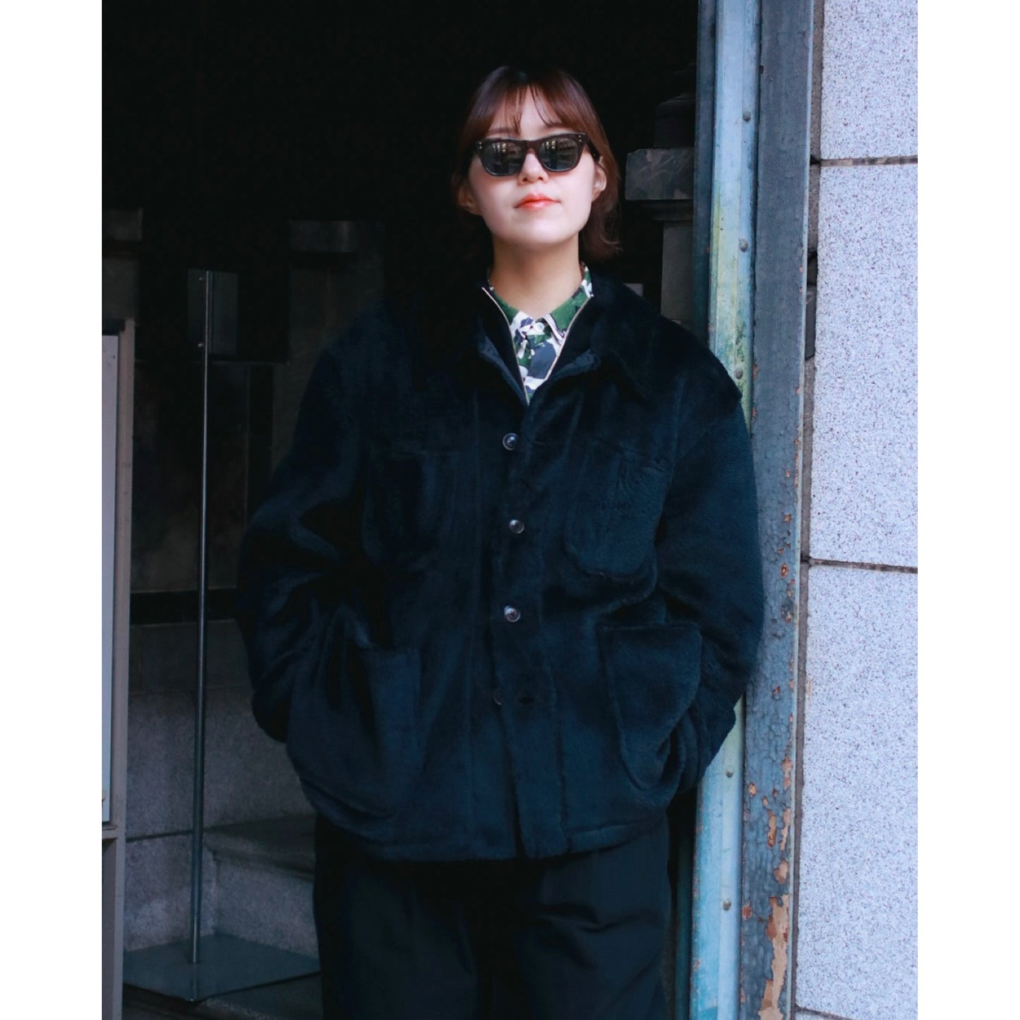 HIGH LOFT FLEECE FRENCH JACKET(POLARTEC)WATCH CHAIN ITEM