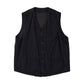 PIN STRIPE CLASSIC VEST WATCH CHAIN ITEM