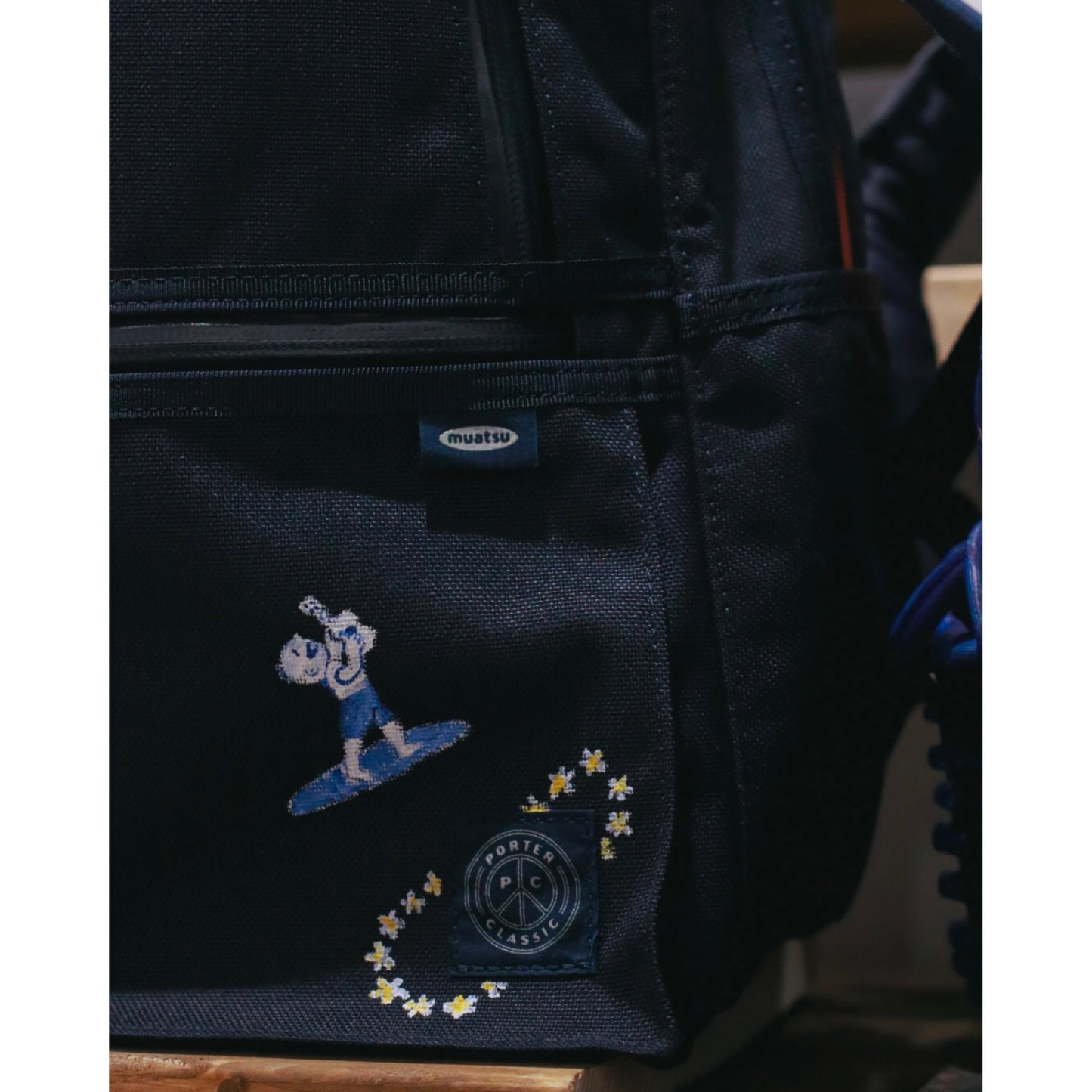 NEWTON CITY RUCKSACK PAINT CUSTOM NAVY