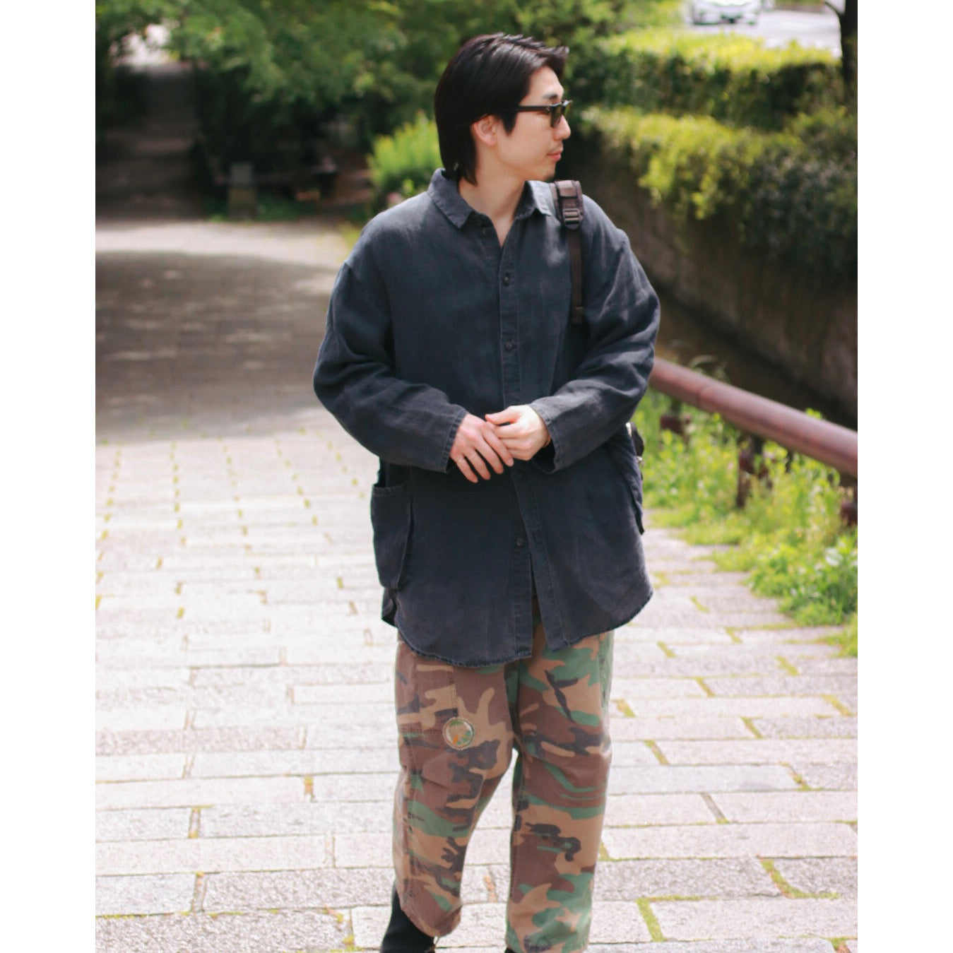 "PC EXCLUSIVE" ALOHA CAMOUFLAGE CARGO PANTS CUSTOM