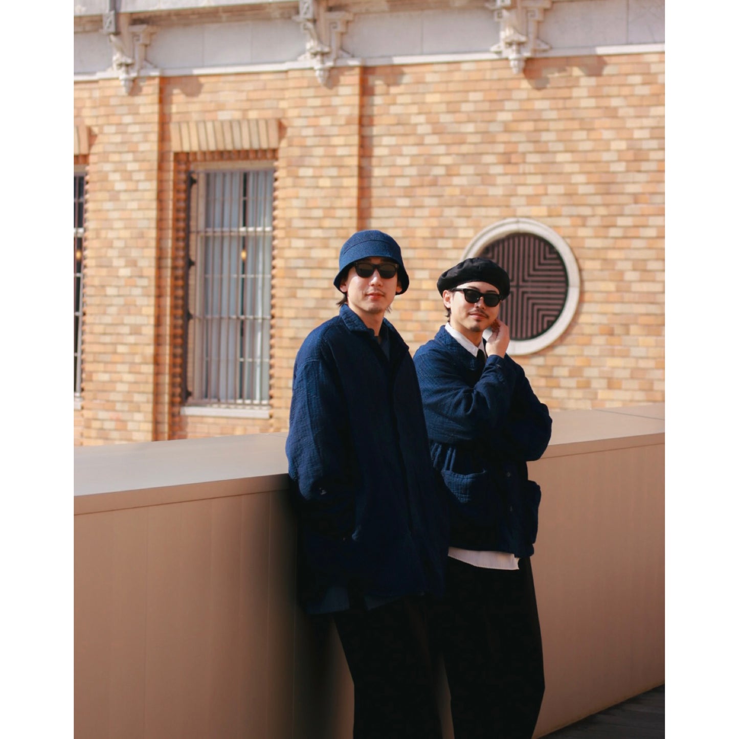 "KYOTO EXCLUSIVE" GABARDINE GENE KELLY PANTS