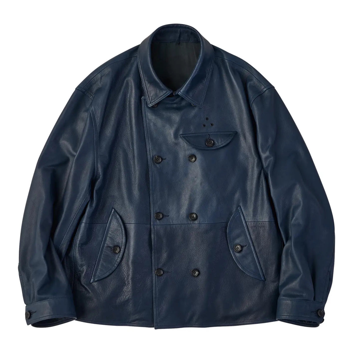 "ISETAN KYOTO EXCLUSIVE" LEATHER DOUBLE JACKET