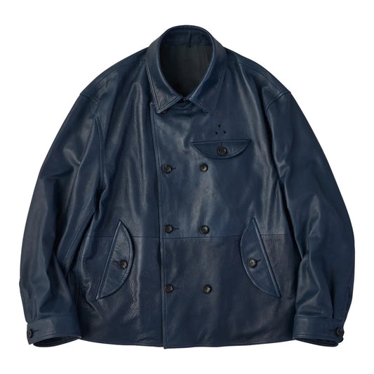 "ISETAN KYOTO EXCLUSIVE" LEATHER DOUBLE JACKET