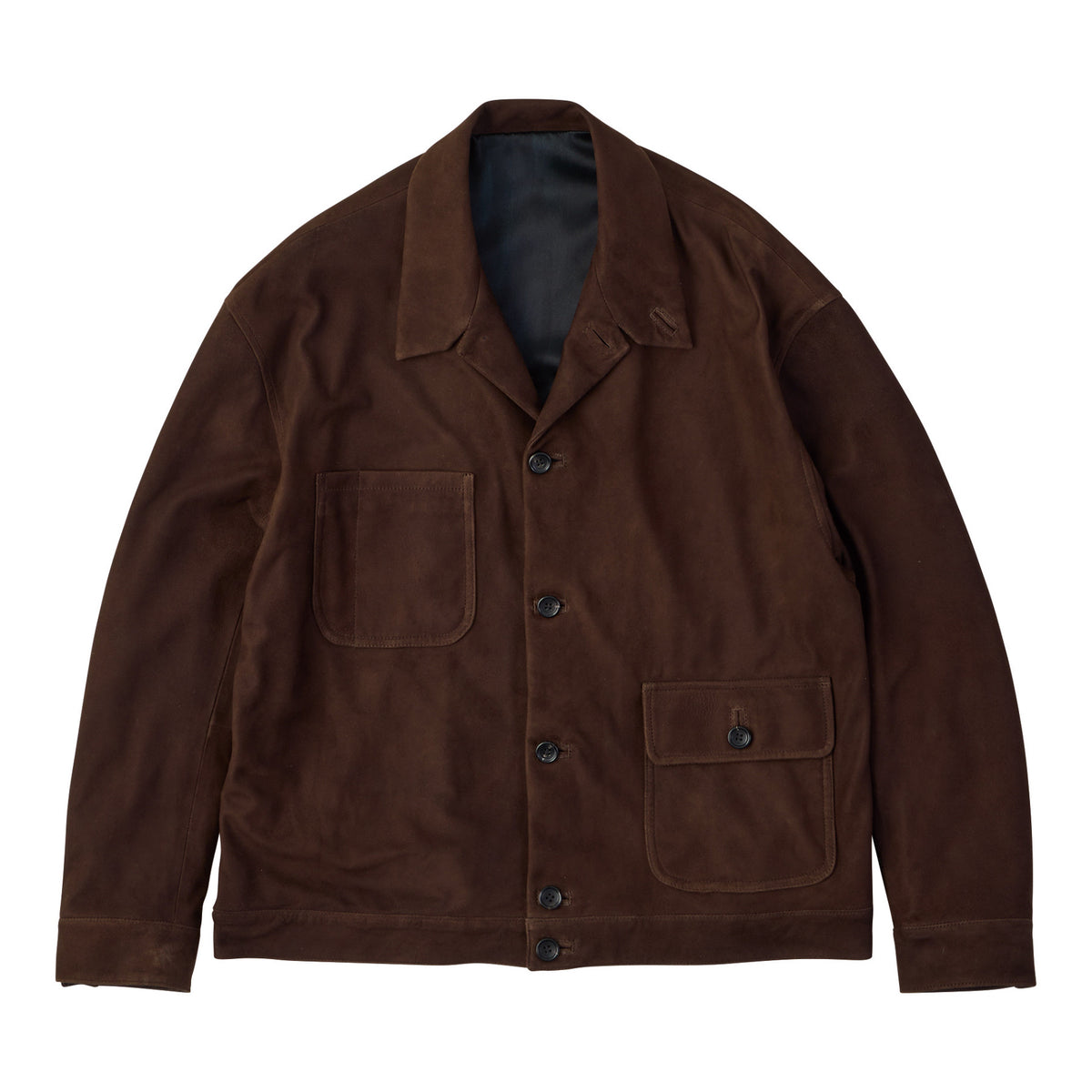LEATHER SUEDE DUKE JACKET (ENTREFINO)