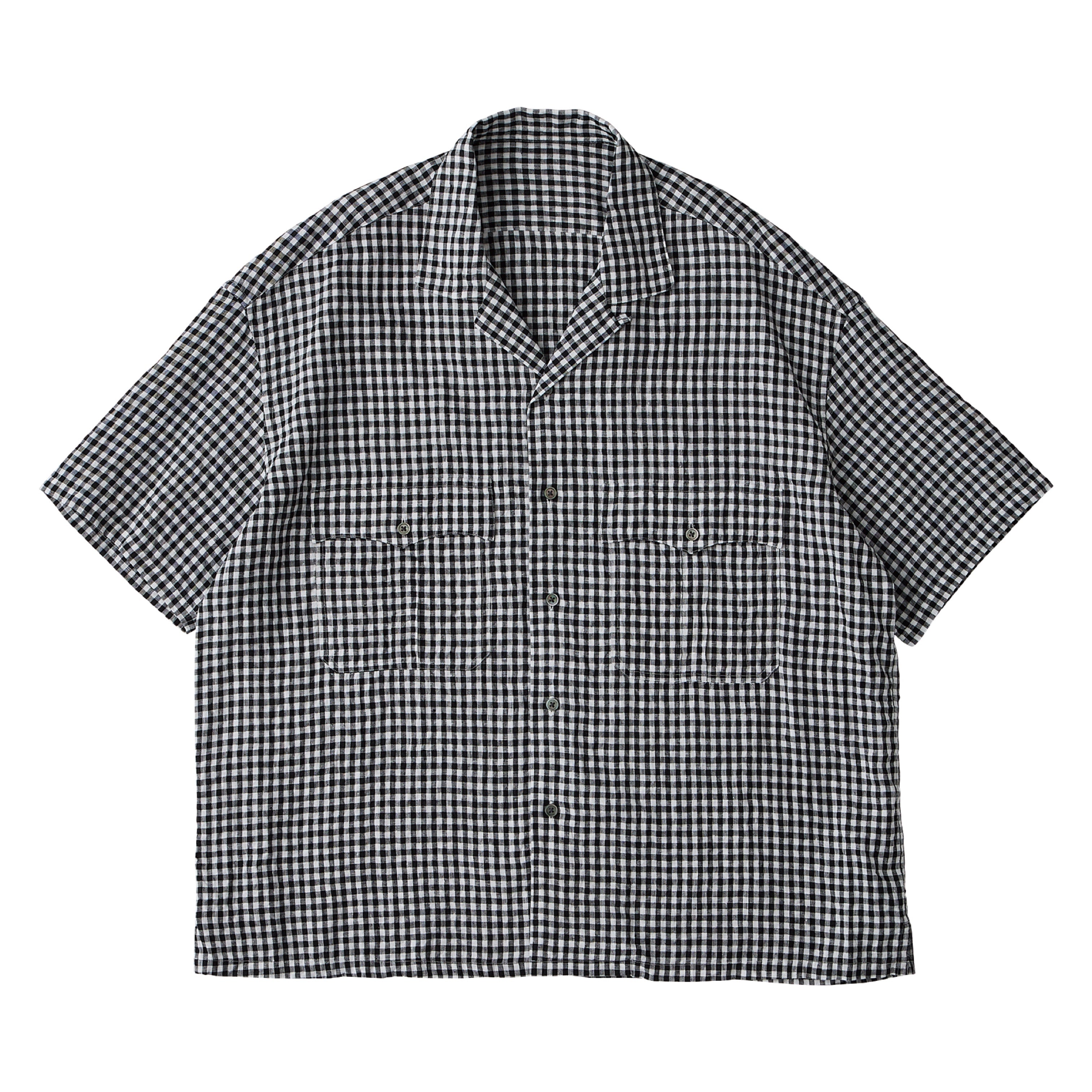 KEROUAC LINEN GINGHAM CHECK SHIRT – PORTER CLASSIC KYOTO