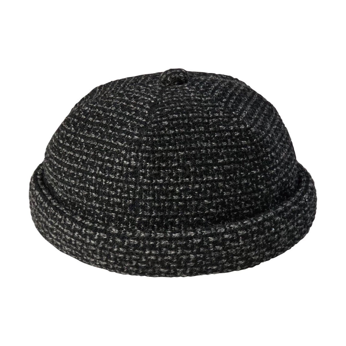 TWEED KNIT FISHERMAN'S CAP
