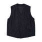 PIN STRIPE CLASSIC VEST WATCH CHAIN ITEM