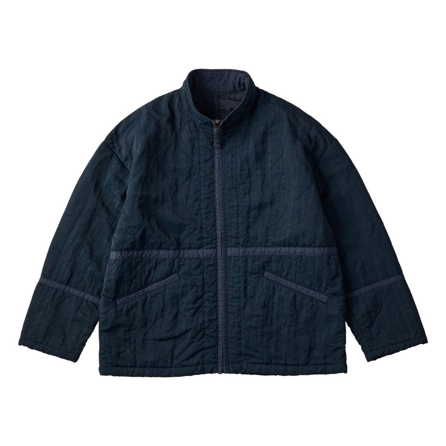 SUPER NYLON MILITARY ZIP UP JACKET