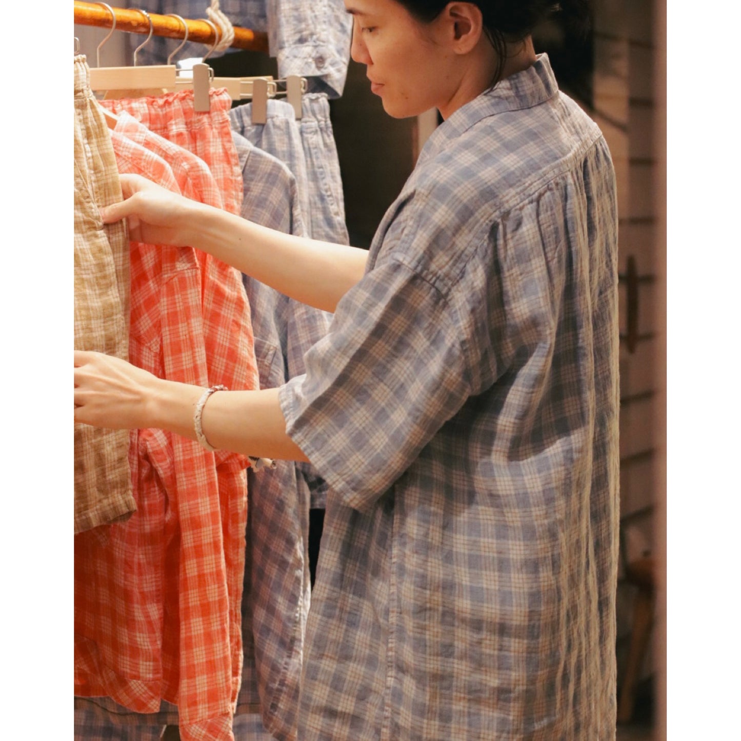 LINEN PALAKA KAIKIN SHIRT