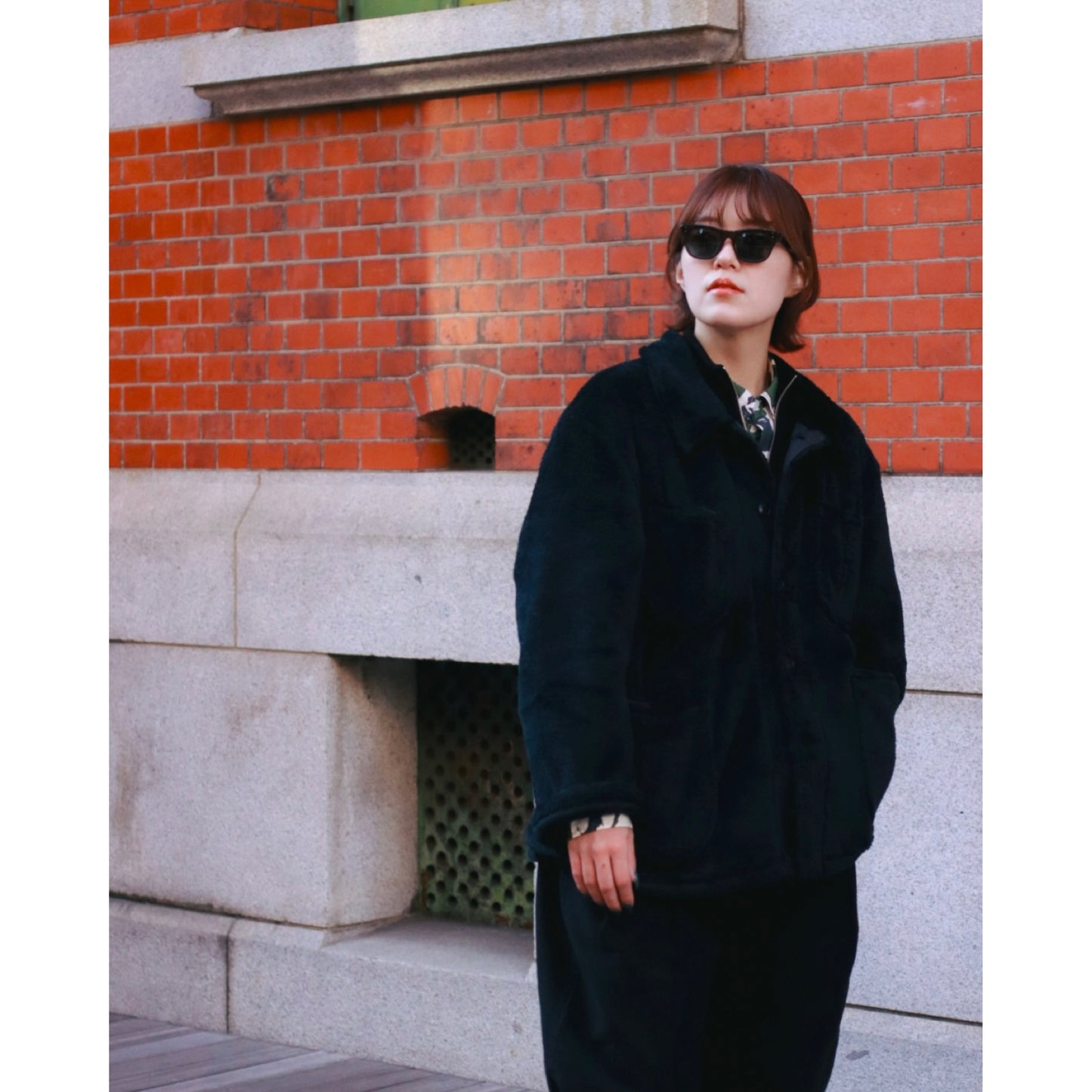 HIGH LOFT FLEECE FRENCH JACKET(POLARTEC)WATCH CHAIN ITEM