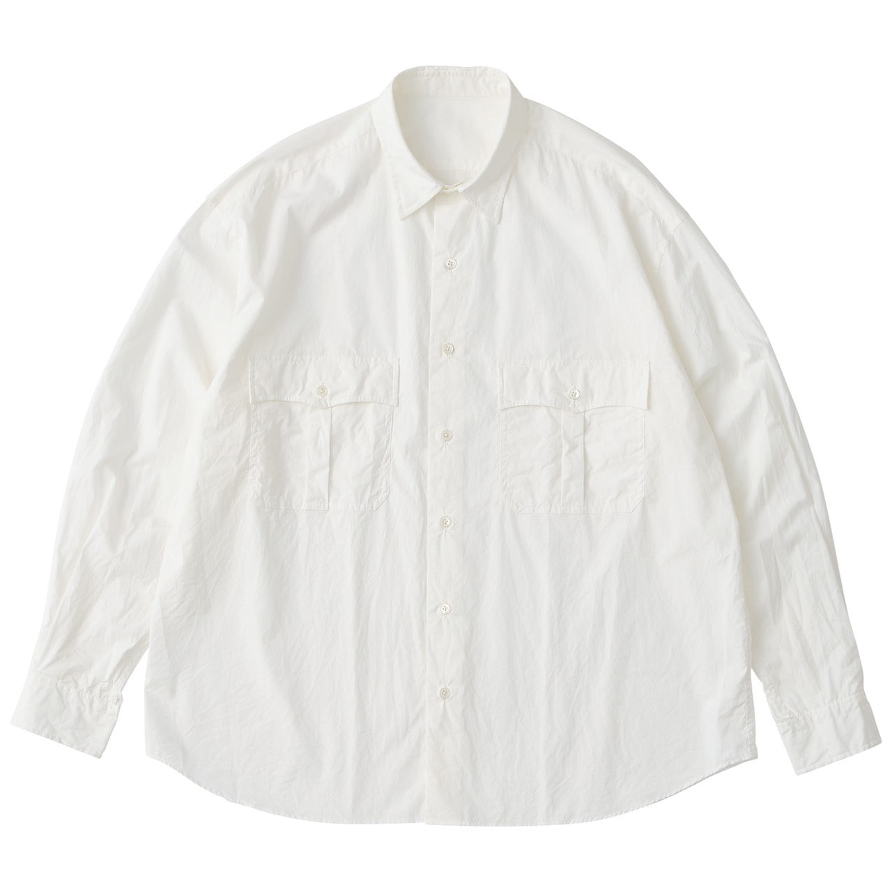 ROLL UP SHIRT (SUVIN GOLD SUPREME 140/2) – PORTER CLASSIC KYOTO