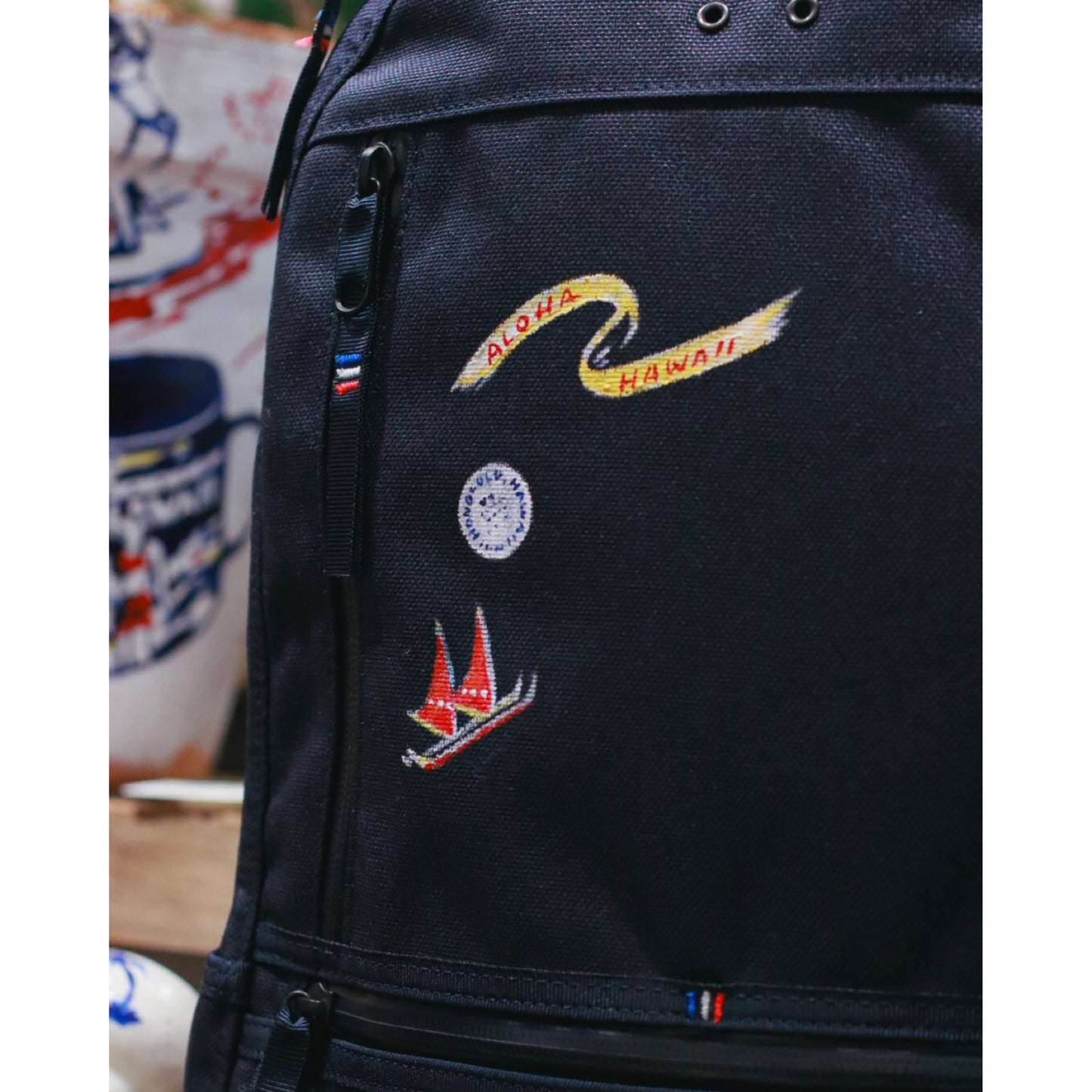NEWTON CITY RUCKSACK PAINT CUSTOM NAVY