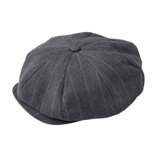 PIN STRIPE LINEN COTTON CASQUETTE