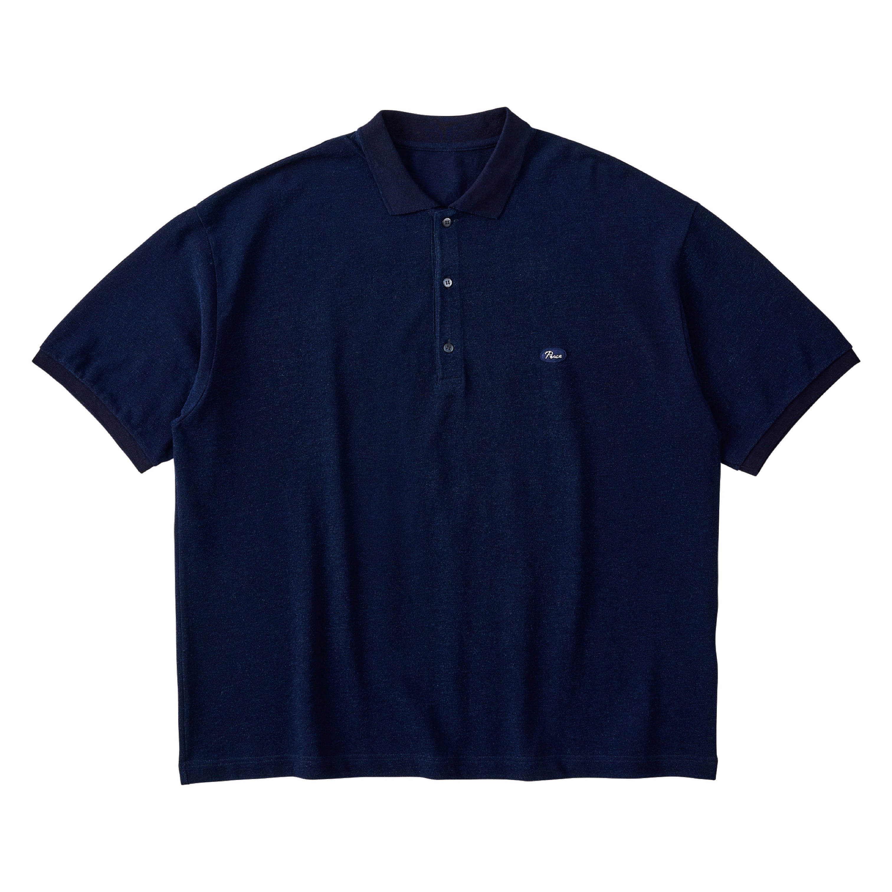 H/W INDIGO POLO SHIRT – PORTER CLASSIC KYOTO