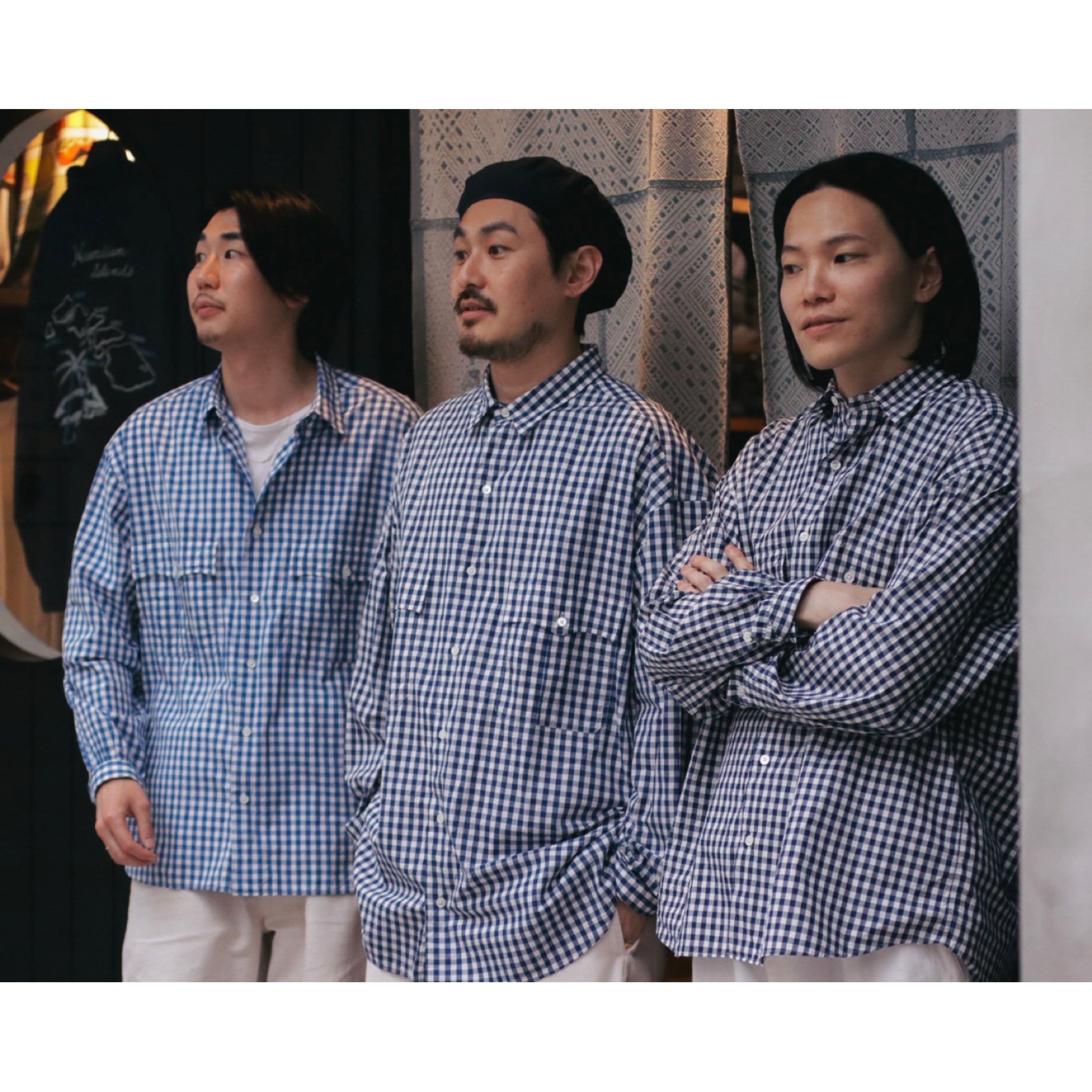 ROLL UP GINGHAM CHECK SHIRT – PORTER CLASSIC KYOTO