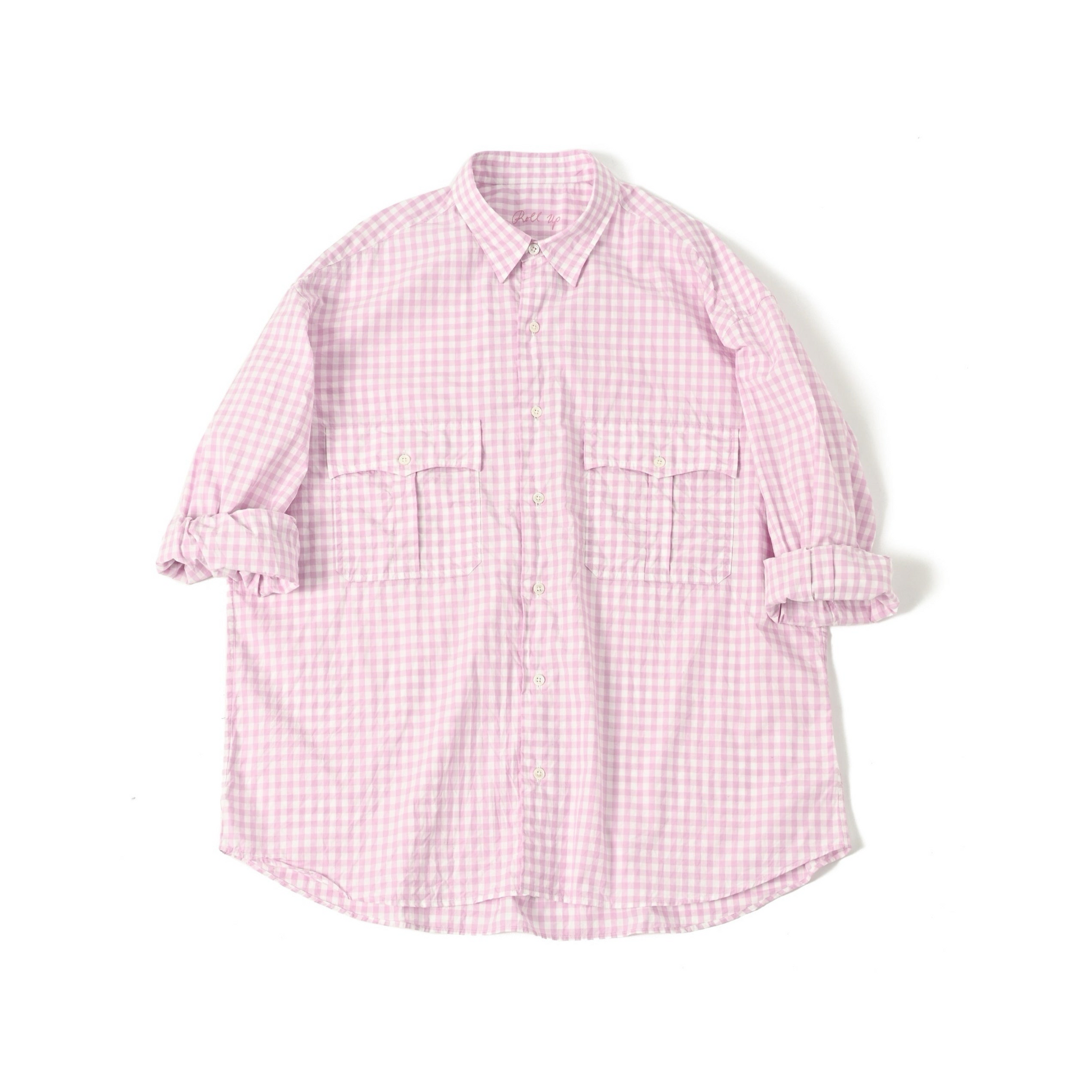 TIGHTBOOTH GINGHAM ROLL UP SHIRT Lサイズ TIGHTBOOTH GINGHAM ROLL UP SHIRT Lサイズ