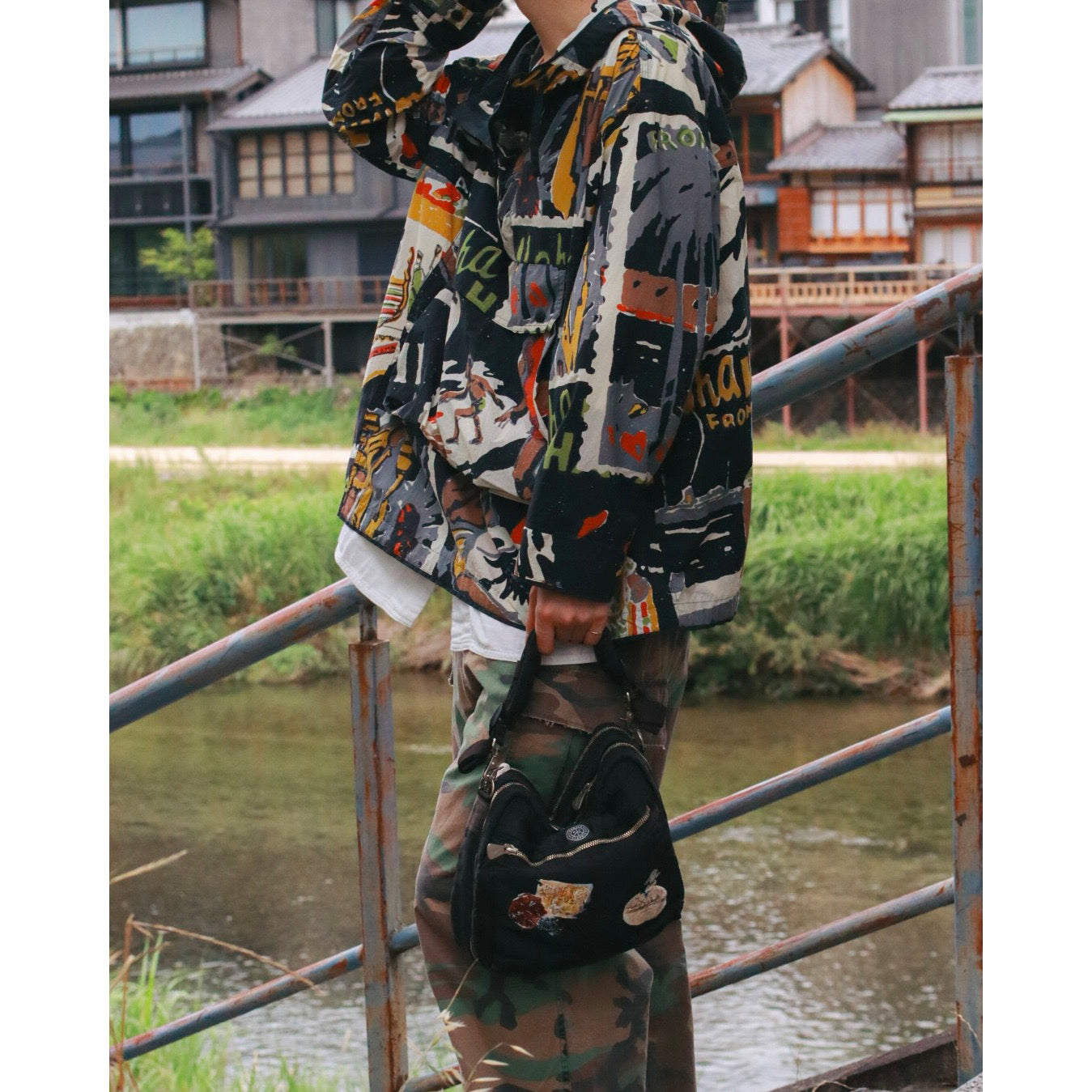 "PC EXCLUSIVE" ALOHA CAMOUFLAGE CARGO PANTS CUSTOM