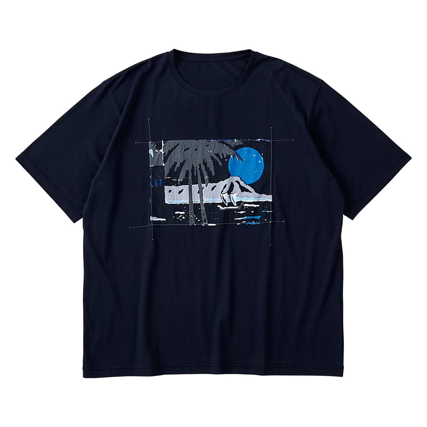 HAWAIIAN OUTDOOR PATCHWORK T-SHIRT