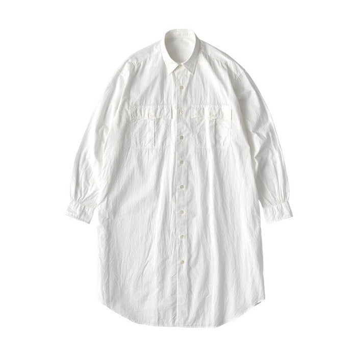 ROLL UP STRIPE SHIRT DRESS