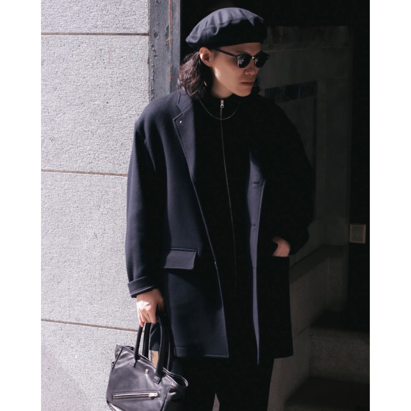 CASHMERE BEBOP JACKET W/PLATINUM CHARM (BABY CASH)