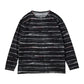 ARTIST BORDER LONG SLEEVE SHIRT -2026AW-