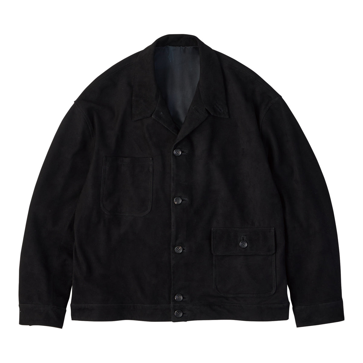 LEATHER SUEDE DUKE JACKET (ENTREFINO)