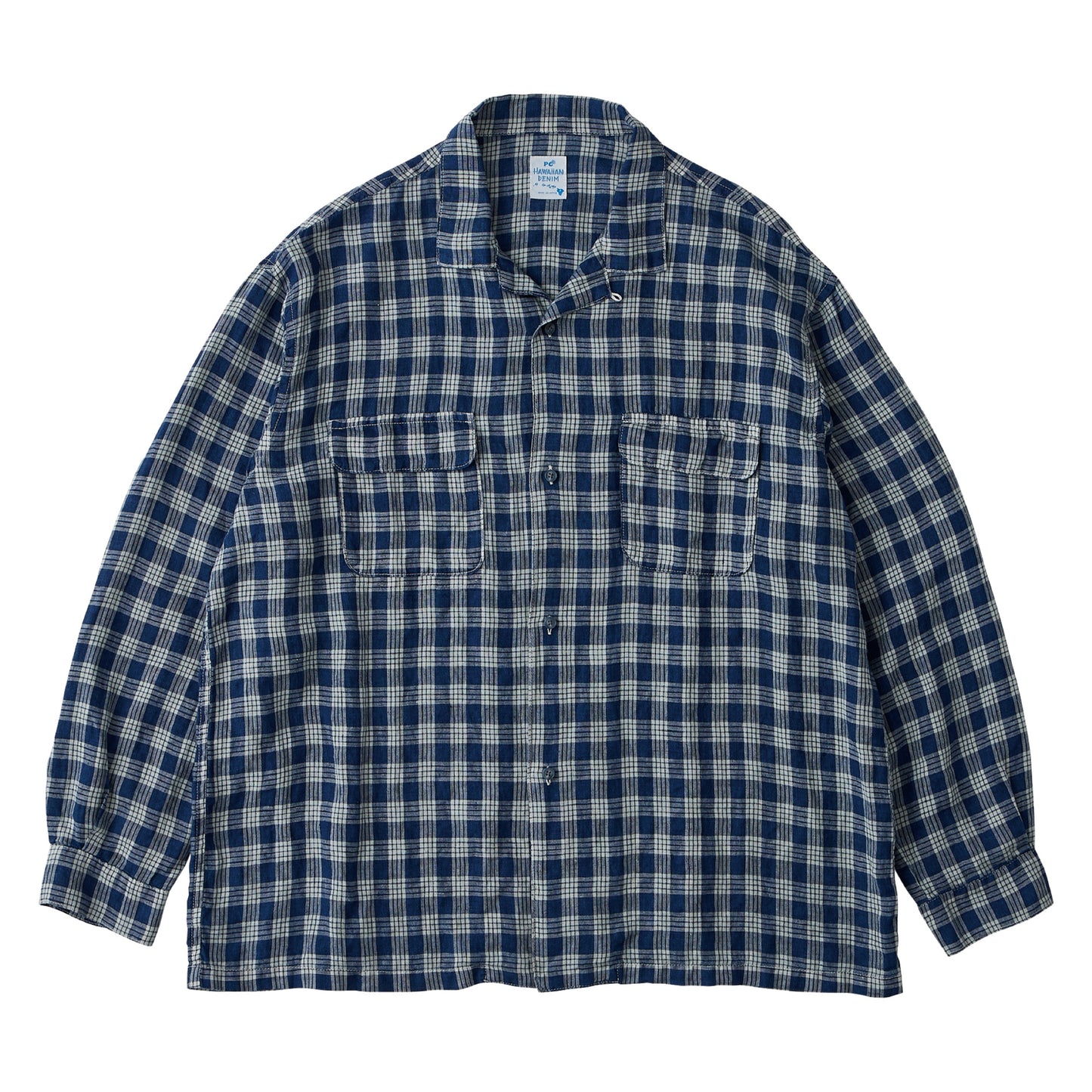 LINEN PALAKA KAIKIN LONG SHIRT