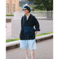 PAINTED SASHIKO WATERCOLOR SHORTS