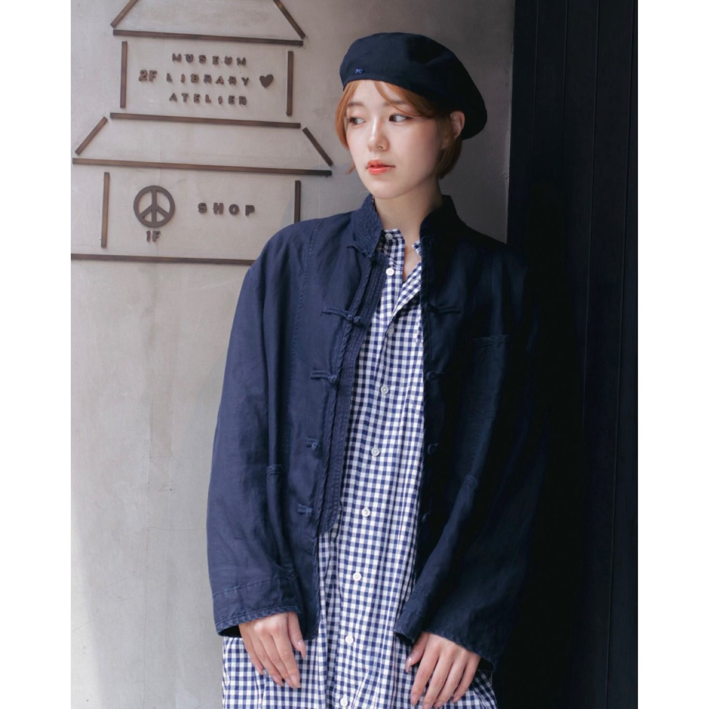 FARMER’S LINEN CHINESE JACKET
