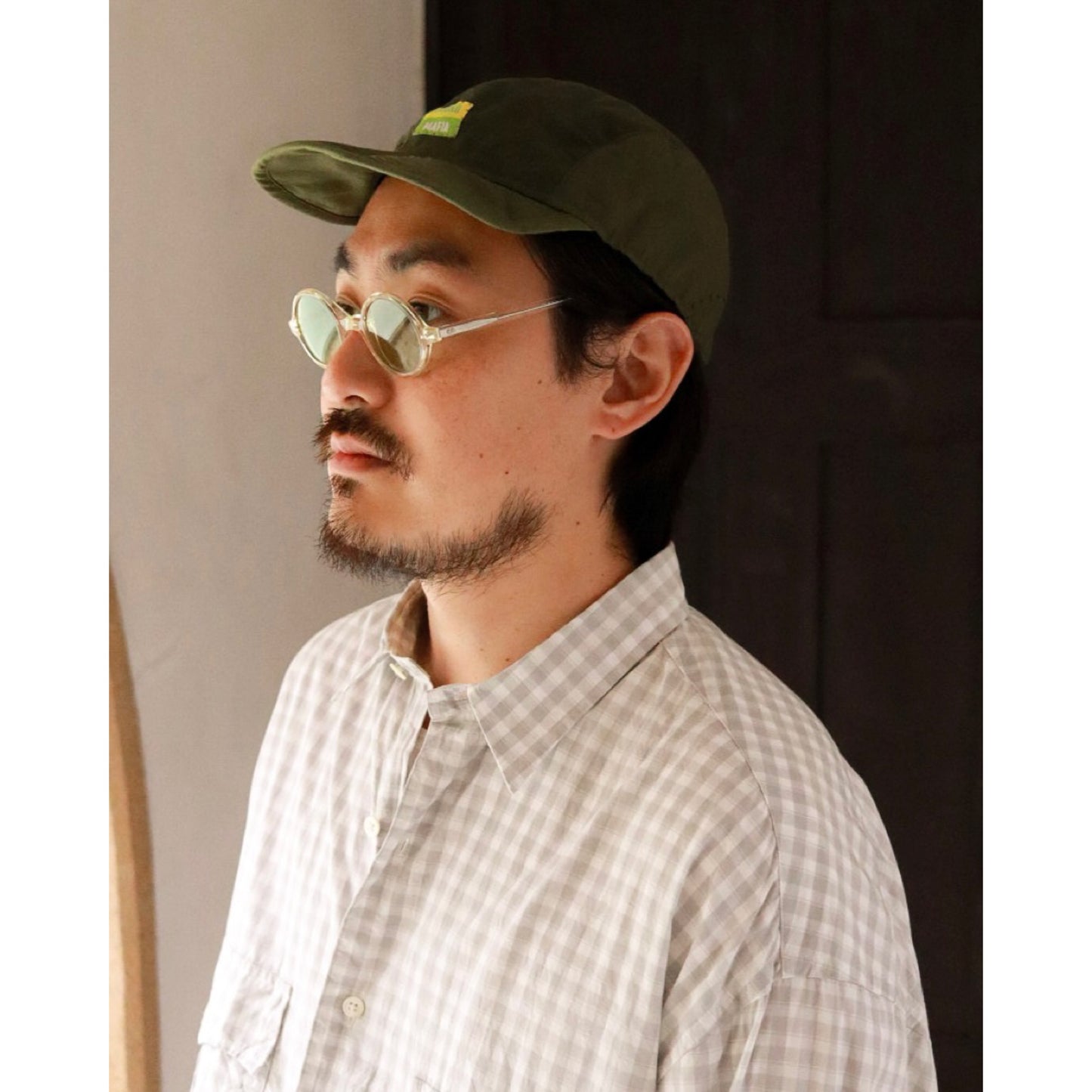 "KYOTO EXCLUSIVE" OHARIKO ARMY PATCHWORK CAP