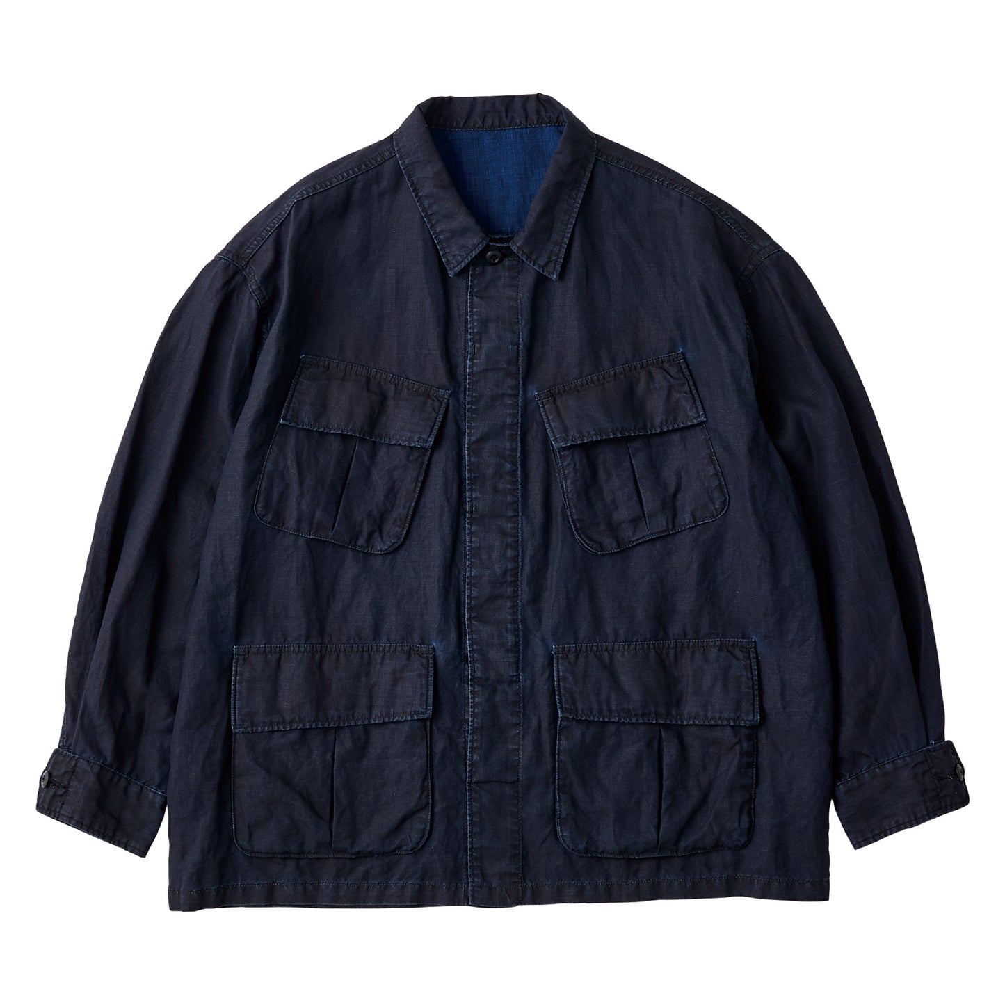 FARMER'S LINEN MILITARY JACKET