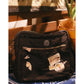 "KYOTO EXCLUSIVE" SUPER NYLON SIMPLE SHOULDER BAG PAINT CUSTOM BLACK