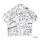 DISNEY MODEL SHEET PC ALOHA COLLECTION ALOHA SHIRT 101 DALMATIANS