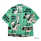 DISNEY VINTAGE POSTER PC ALOHA COLLECTION ALOHA SHIRT MICKEY & GUITAR