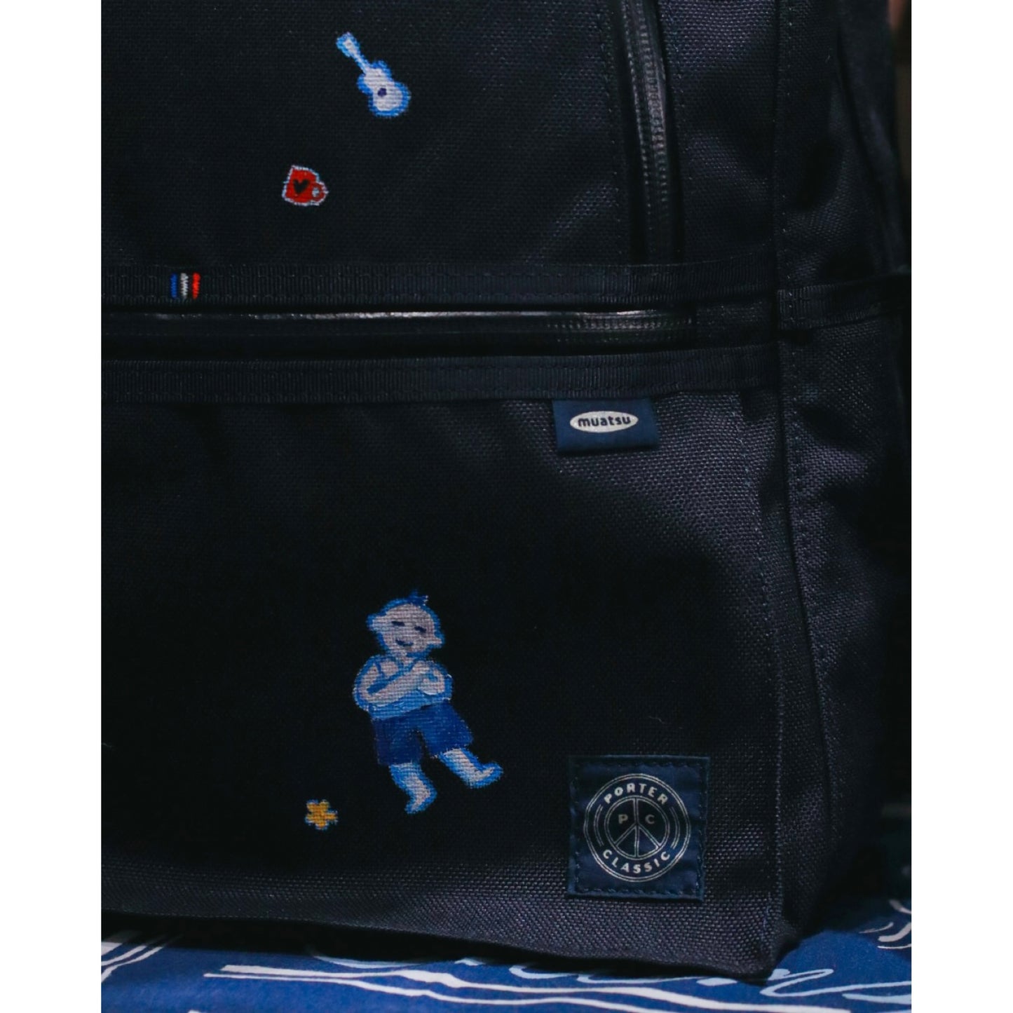 NEWTON CITY RUCKSACK PAINT CUSTOM NAVY