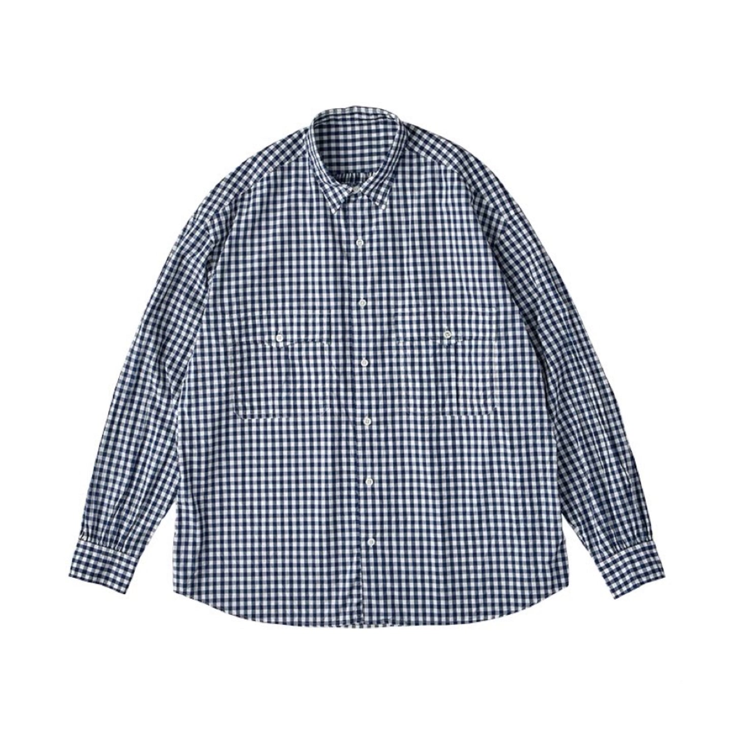 ROLL UP GINGHAM CHECK SHIRT